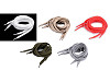 Shoelaces, sneakers, sweatshirt laces, length 130 cm