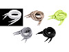 Shoelaces, sneakers, sweatshirt laces, length 130 cm