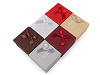 Box with bow 9x9 cm
