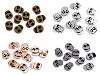 Metal cord stoppers 15x18 mm