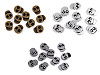 Stopery metalowe 15x18 mm