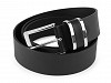 Men's leather belt width 3.8 cm