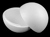 Styrofoam / polystyrene ball, hollow Ø25 cm