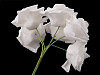 Pěnová růže na drátku Ø7 cm