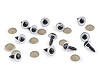 Oči s poistkou Ø10 mm 2. akosť