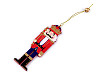 Pantin/Soldat en bois, décoration de Noël à suspendre