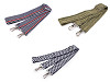 Textil táskapánt / táska heveder karabinerrel szélessége 3,8 cm
