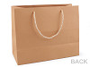 Natural Paper Bag with See-through Window 