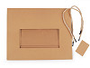 Natural Paper Bag with See-through Window 
