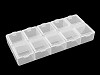 Plastic Box / Storage 6x13.2x2 cm