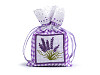 Gift Bag with Lavender Embroidery 7.5x11 cm