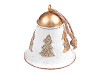 Kovový zvoneček s glitry k zavěšení Ø63 mm