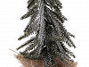 Umelý vianočný stromček s glitrami