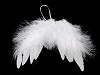 Dekorace andělská křídla s glitry
