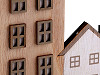 Wooden decoration, houses