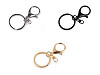 Kulcskarika karabiner kapoccsal