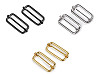 Boucle coulissante réglable pour sangle, largeur 38 mm