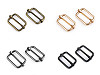 Curseur de boucle pour sangles, largeur 25 mm