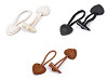 Duffle Coat Jacket Button / Toggle Horn Button Fastener