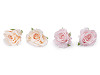 Testa di rosa artificiale, dimensioni: Ø 5 cm