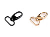 Metal Swivel Clasp / Carabiner, fits 26 mm strap