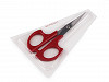 Embroidery Scissors PIN, length 13.5 cm, curved