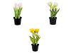 Artificial Tulips in a Flowerpot