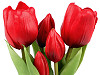 Umelé tulipány v kvetináči