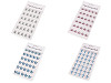 Self-adhesive Decorations on an Adhesive Strip