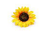 Umělý květ slunečnice Ø9 cm (12 ks)