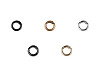 Anneau métallique en O pour porte-clés et porte-monnaie, Ø 13 mm