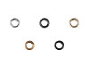 Spring O Rings, Round Spring Clips / Keyrings Ø13 mm