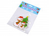 Christmas Gel Window Stickers - Snowman, Penguin