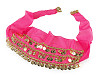 Foulard per danza orientale / all’altezza delle anche, modello: Shakira, dimensioni: 23 x 140 cm