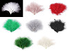 Plumas de marabú, largo 5-12 cm