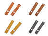 Etykietka / metka / ozdoba skórzana 12x70 mm serce 