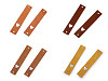 Etykietka / metka / ozdoba skórzana 12x70 mm serce 