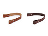 Asa de cuero para bolso/monedero, ancho 2 cm, largo 30 cm