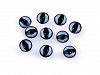 Occhi di vetro per attività di fai-da-te, motivo: gatto, drago, dimensioni: Ø 10 e 12 mm