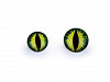 Ochi de sticla pentru lipire pisica, dragon Ø10 si 12 mm