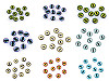 Yeux en verre pour création DIY, Chat, Dragon, Ø 10 et 12 mm