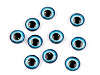 Ragasztható üveg szemek Ø10 és 12 mm