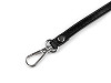 Eco Leather Strap / Handle with Carabiners for Handbag, width 1 cm