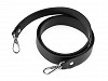 Eco Leather Strap / Handle with Carabiners for Handbag, width 2.4 cm
