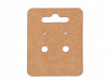 Paper Card for Earrings 50x65 mm