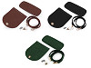 Set zur Herstellung der Handtasche aus gebürstetem Öko-Leder