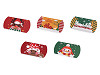 Weihnachtsgeschenkbox Rentier, Sankt Nikolaus, Schneemann, Lebkuchen, Kirche