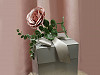 Dekorácia ruža s klipom Ø7 cm