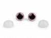 Occhi glitter, con sicurezza, dimensioni: Ø 12 mm