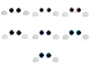 Glitter Eyes with Safety Ø12 mm